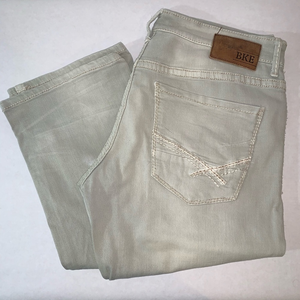 BKE Jake Straight Light Wash Denim Blue Jeans 31R
